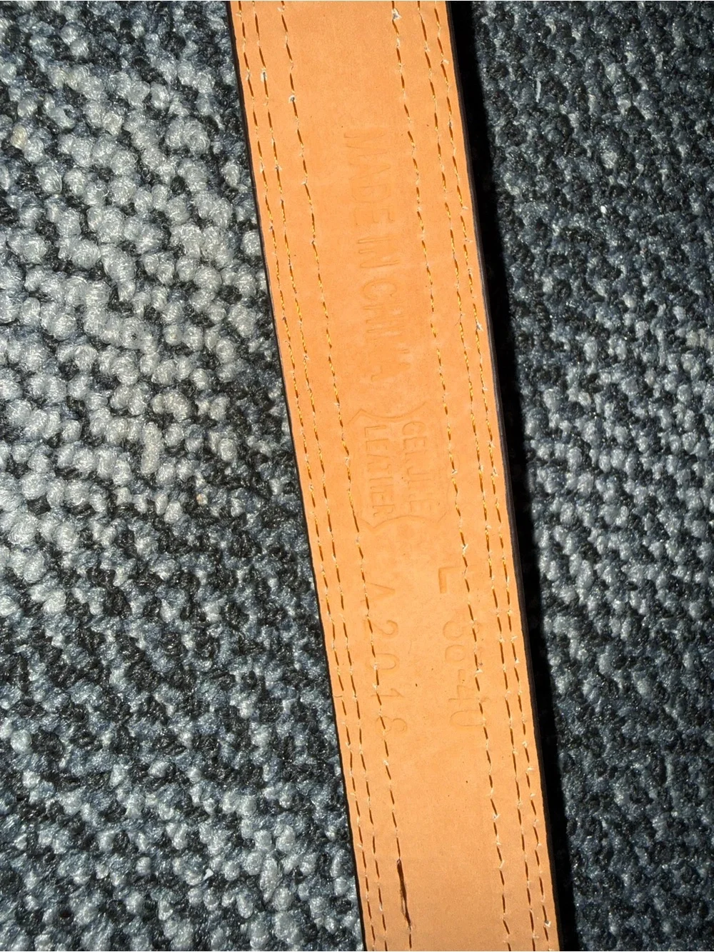Men’s Genuine Leather USA America belt large 38-40